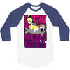 the beateggs !!! purple 3/4 Sleeve Shirt