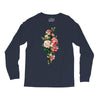 breast cancer flowers Long Sleeve Shirts