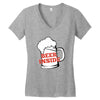 Beer Inside Women's V-Neck T-Shirt