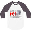 made in 1957 finest quality 3/4 Sleeve Shirt