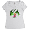 aurora Women's Triblend Scoop T-shirt