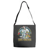 worm of grooviness Adjustable Strap Totes