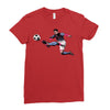 lionel messi 3 Ladies Fitted T-Shirt
