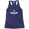 bluffing balls beat everything Racerback Tank