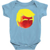 Peach Trump T-Shirt Baby Bodysuit
