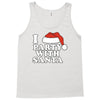 I Love Party With Santa Tank Top