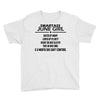 Smartass June Girl Youth Tee