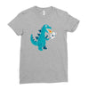 everyone loves marshmallow Ladies Fitted T-Shirt