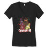 five nights at freddy's celebrate! Women's V-Neck T-Shirt