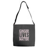 ginger lives matte Adjustable Strap Totes
