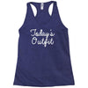 today's outfit Racerback Tank