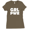 girl power Ladies Fitted T-Shirt
