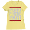 puro pinche pari funny Ladies Fitted T-Shirt