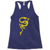 chinese dragon cool oriental asian kung fu Racerback Tank