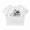 winosaur dinosaur Crop Top