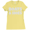 boats and hoes Ladies Fitted T-Shirt