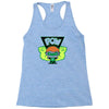 green lantern pow Racerback Tank