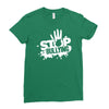 stop bullying Ladies Fitted T-Shirt