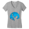 bat signal Women's V-Neck T-Shirt