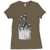 pocket koala bears Ladies Fitted T-Shirt