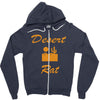 desert rat Zipper Hoodie