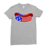 us hot dog Ladies Fitted T-Shirt