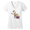downhill Women's V-Neck T-Shirt