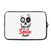 keep smile Laptop sleeve