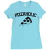 pizzaholic Ladies Fitted T-Shirt