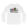 hello avengers Long Sleeve Shirts