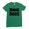boos... Ladies Fitted T-Shirt