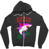 Sister Shark -Shark Do Do Do Zipper Hoodie