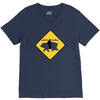 bear shark V-Neck Tee