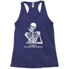 i'm smiling Racerback Tank