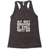 best behavior girls Racerback Tank