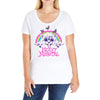heavy meowtal Ladies Curvy T-Shirt