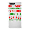 all i want for christmas iPhone 7 Plus Case