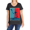 mellogang Ladies Curvy T-Shirt