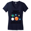 Forget Princess, I Want To Be An Astrophysicist Women's V-Neck T-Shirt