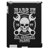 made in legend 1957 live forever all original parts iPad 3 and 4 Case