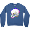 skull glitch Crewneck Sweatshirt