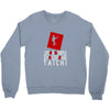 life is simple eat sleep and tai chi Crewneck Sweatshirt