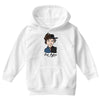 Bob Dylan Then and Now Youth Hoodie