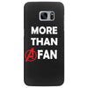 avengers more than a fan white logo Samsung Galaxy S7 Edge