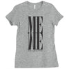 me we are one Ladies Fitted T-Shirt
