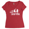 i'm huge in japan   funny humor big godzilla tokyo japanese tourist te Women's Triblend Scoop T-shirt
