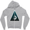 Abstract Planet Zipper Hoodie