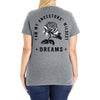 i am my ancestors' wildest dreams Ladies Curvy T-Shirt