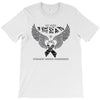my hero is now my angel stomach cancer awreness T-Shirt