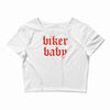 biker baby Crop Top